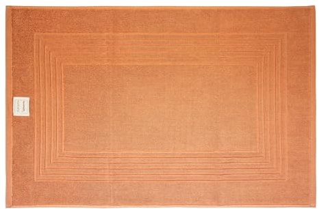Dyckhoff Frottierserie 'Nature' Badvorleger 50 x 80 cm Terra - Orange
