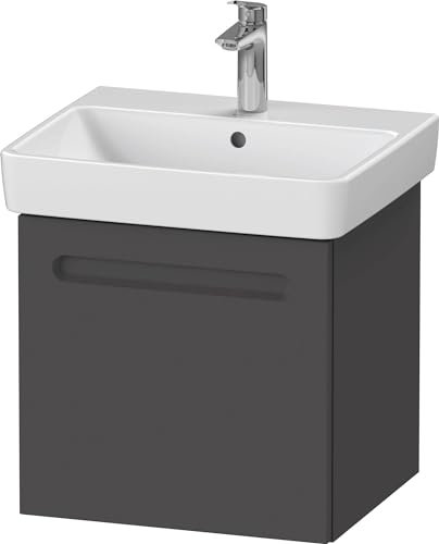 Duravit No.1 Waschbeckenunterschrank wandhängend Graphit 490x426x478mm