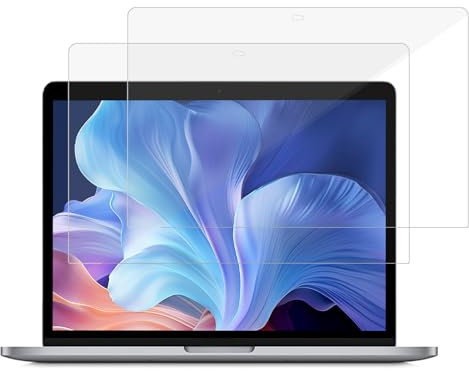 2Pack Clear Screen Protectors, Macbook Screen Protector for 2018-2021 Macbook Air 13 Inch M1 Chip A2337 A2179 A1932 2016-2022 Macbook Pro 13 Inch M1 M2 Chip A2889 A2251 A2338 A2159 A1706 A1708 A1989