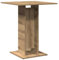 vidaXL Bistrotisch Artisan-Eiche 60x60x75 cm Holzwerkstoff, Kaffeetisch, Cocktailtisch, Partytisch, Teetisch, Akzenttisch, Stehtisch, Bartisch