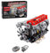 MasterBrickPlay Motor Bausteine Bausatz, Reihen 6 Zylinder Motor mit Turbolader Technik Motor Bausatz, MOC Technik Spielzeug für Engine Fans (2013 Teile)
