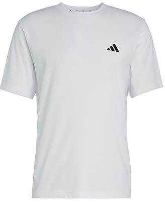 adidas Men's Workout Essentials FEELREADY T-Shirt, White, 4XL Tall