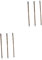 Uonlytech 2 Sätze Langhao Hookline-stift Zeichenmarkierungen Wasserlösliche Stifte Tintenstifte Zum Zeichnen Skizzieren Von Stiften Wasserfarbenstifte Praktische Pinsel Holz 3 Stück * 2