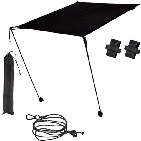 Sonnenschirm für Campingstuhl, Sonnenschutz für Strandstuhl, tragbar, robust, für Erwachsene, Reisen, , Garten, Sport