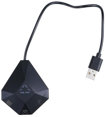 A-DIGISHUO A-DIGISHO Keyboard and Mouse Adapter Converter for Ni n te ndo Switch P S four P S three Xb o x One Xb ox 360, Use PC Keyboard Mouse on Console for FP S Gaming