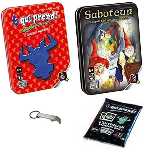 Juego de saboteadores + 6 que toma + extensión de vachement bien + 1 decap Blumie