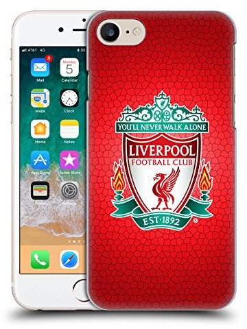 Head Case Designs Officially Licensed Liverpool Football Club Red Pixel 1 Crest 2 Hard Back Case Compatible With Apple iPhone 7/8 / SE 2020 & 2022