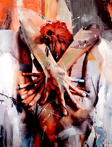 Pretty Nude - Abstraktes Acrylgemälde - Martin Klein - Erotik Akt - Moderne Kunst online kaufen