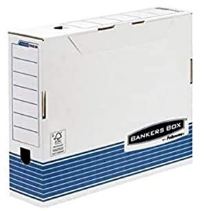 Fellowes 0023601 Papierbox und Organizer für Ordner, Papier, Blau, A3, 108 x 331 x 442 mm, 100 x 315 x 430 mm