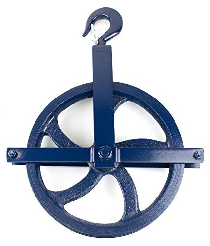 RK Safety RK-GW12 Heavy-Duty 12 -Inch Diameter Gin Wheel, Gin Block (1 pc)