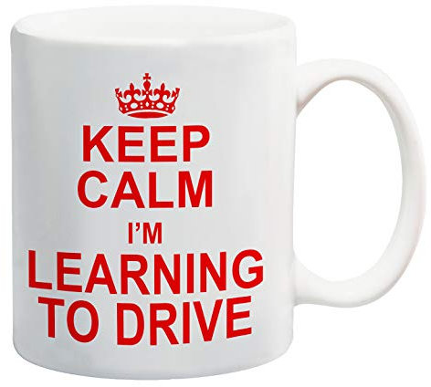 Keep Calm I'm Learning to Drive Mug Gift Present Learner Driving Lessons