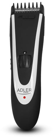 ADLER Haarschneidemaschine, Schwarz und Weiß, Metall, Mehrfarbig, Einheitsgröße