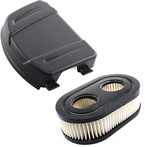 AISEN Couvercle de filtre à air 594106 + Filtres à air pour Tondeuse Briggs & Stratton 798452 593260 5432 5432K tondeuse à gazon 550E 550EX Eco-Plus 575EX