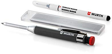 Würth - Marcadores para agujeros profundos (9 unidades)