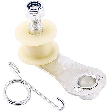 Fydun Tensor de la Cadena, Guía de Ajuste Tensión Cadena Juego de Guías Deslizantes con Rodillo Rodillo del deslizador para Dirt Pit Mini Bike Moto ATV