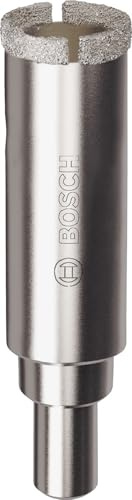 Bosch 1x Tiles Lochsäge mit Aufsteckhalter, 18 x 40 mm | für Fliesen, Ø 18 mm, Professional Zubehör Bohrmaschine