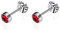 Artskin Damen Ohrstecker G23 Massives Titan Herren Mädchen Ohrringe Hypoallergen Nickelfrei 5mm Kristall Ohrringe Geburtstagsgeschenk