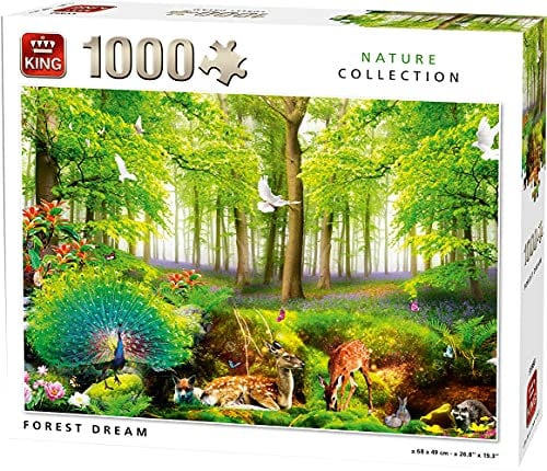 Forest Dream 1000 Pieces Jigsaw Puzzle for Adults & Kids Nature Collection