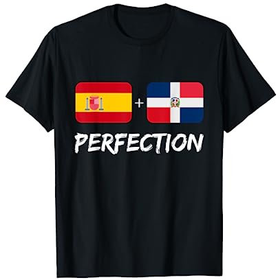 España Plus Dominicana Perfección Patrimonio Camiseta