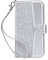 ULAK Wallet Case Compatible with iPhone 11, Flip Case with Card Holder PU Leather + TPU Bumper Stand Cover Kickstand Full Protective Phone Case for iPhone 11 6.1 inch - Silver Glitter