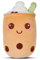 OSDUE Juguete de Peluche Boba, Juguete de Peluche de Té de Burbujas de 24 cm, Juguete de Peluche de Boba de Té Suave, Almohada de Peluche de Taza de Té de La Leche, Regalo para Niños