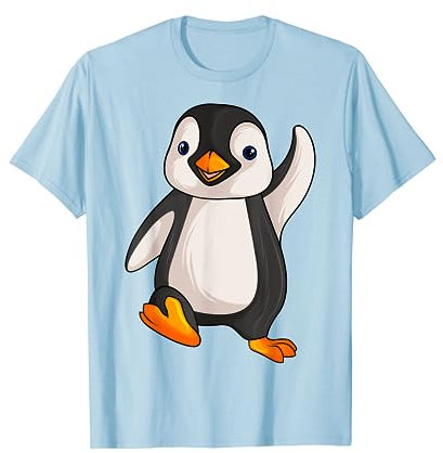 Pinguin Mädchen Jungen Damen Kinder Penguin T-Shirt