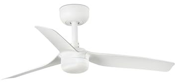 FARO BARCELONA 33820-1TW - MINI PUNT S LED Ventilador blanco DC