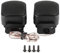 LCCEERD 1 Coppia Altoparlanti per Auto, 500W 12V Universale Tweeter Auto, 90dB Mini Altoparlante Auto, Nero