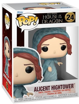 Funko POP! Television: House of the Dragon - Alicent Hightower | Offizielles Fantasy Merch - Vinyl Sammelfigur als Regal Deko - Geschenkidee zum Geburtstag für Fans und Sammler