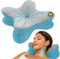 Almohada Viscoelastico Cervicales y Cuello Ergonomica 5 en 1 Dormir de Lado o Boca Arriba Cojin Cervical Ortopedico Almohada Piernas Dormir Cojin Lectura Cama Almohada Cervical Apnea del Sueño