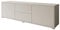 Mirjan24 TV Lowboard Gesita 2D2SZ, Fernsehschrank mit 2 Schubladen und 2 Türen, Griffloses Öffnungssystem, Fernsehtisch, TV Schrank, TV-Tisch, Highboard, Sideboard, Naturtöne, TV Bank (Cashmere)