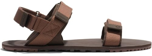 Xero Shoes Men's D-Trail Barefoot Classic Sandals, Cocoa Brown/Java Brown, 9