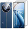 Lutree Cristal Templado para Realme 12 Pro/12 Pro Plus/12 Pro+ 5G, 2+2 Piezas 3D Protector de Pantalla + Protector de Lente de Cámara, 9H HD Vidrio Templado Película Protectora Anti-Arañazos