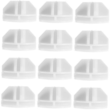 NOLITOY 25stücke Drahtgitterpanel-lagerregal Drahtregal-clips Kunststoff-würfelverbinder Aufbewahrungsschrank-organizer Drahtwürfelverbinder Kunststoff-aufbewahrungswürfelverbinder