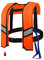 CFITANK Vollautomatische Rettungsweste mit Reflektoren für Outdoor-Abenteuer, Automatische Aufblasfunktion und Sicherheitspfeife, Ideal für Wassersport und Bootsfahrten (Orange)