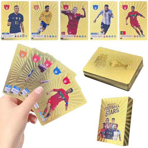 Pack of 55 World Cup & UEFA Champions League Football Cards