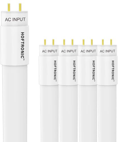 HOFTRONIC - 5er Set LED Röhre 60cm - 9 Watt 990 Lumen (110lm/W) - T8 G13 - LED Leuchtstoffröhre Flimmerfrei - Neutralweiß 4000K Tube Röhrenlampe - Lebensdauer: 30.000 Stunden 3 Jahre Garantie
