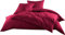 Bettwaesche-mit-Stil Mako-Satin Baumwollsatin Bettwäsche Uni einfarbig zum Kombinieren (Kissenbezug 80 cm x 80 cm, Pink) viele Farben & Größen