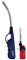 1x Stabfeuerzeug Sturmfeuerzeug Gas Feuerzeug flexibel biegsam 29,5 cm lang nachfüllbar (1 STK.(Blau)) +1x (Konsumany® Stab- Stumfeuerzeug 12,5 cm Lang)