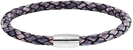 cai Herren Armband Edelstahl 20cm Glänzend ohne Stein bunt 500060052-20