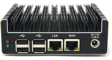 Protectli Vault FW2B - 2 Port, Firewall Micro Appliance/Mini PC - Intel Dual Core, AES-NI, Barebone - Compatible with pfSense/OPNsense