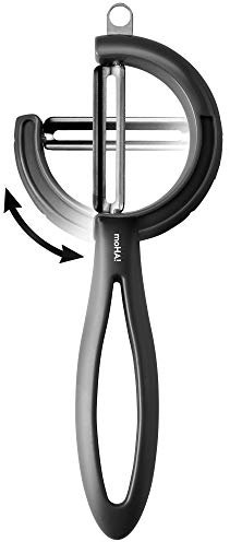 MOHA 6945618 REVERSO VEGGIE Eplucheur Schäler, ABS, Edelstahl