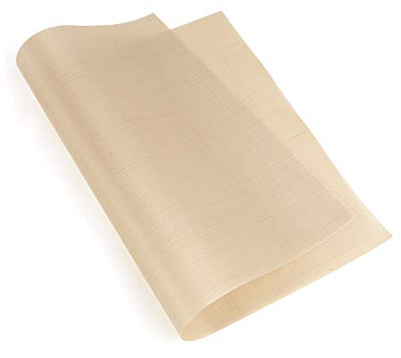 JINTN 10 Set Dauerbackfolie, Backpapier, Backfolie, Hochtemperatur-Backtuch, Wiederverwendbar, ohne Fett und Öl, 40 * 30cm
