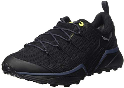 Salewa Dropline Gore-Tex Scarpe da Speed Hiking da Uomo, Nero, 7.5