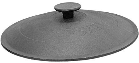 Kerafactum - Tapa para olla (22 cm, hierro fundido, 220 mm)