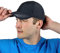TrailHeads Cap Herren Sommer Mit UV-Schutz - Schnell Trocknende Sport Kappe - UPF 50 Laufkappe - schwarz/reflektierend
