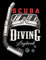 Diving Logbook : Scuba Diving Log Book Diver Silhouette Ocean Lover: scuba diving notebook
