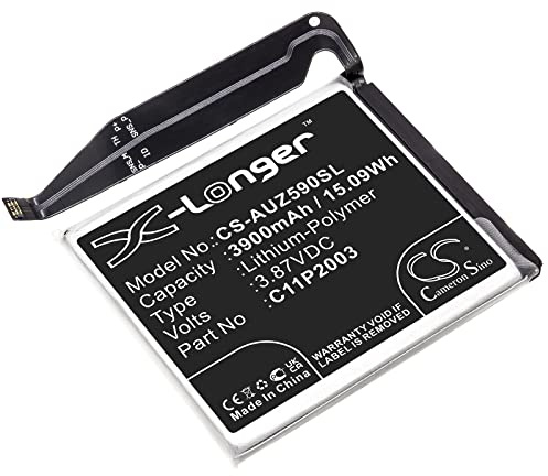 TECHTEK Battery 3900mAh compatible with [Asus] ZenFone 8, ZS590KS replaces 0B200-03950000, C11P2003