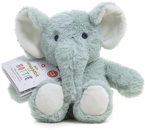 Aroma Home Snuggable Microwavable Mini Hottie Heatable Elephant
