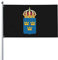Wappen von Schweden Flaggen, dekorative Flaggen für den Außenbereich, 3 x 5 Fuß, 100% Polyester, Außen-Allwetterflagge, die Farbe ist hell und leicht zu verblassen, schnell trocknend.